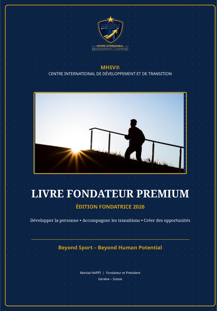 Couverture du Livre Fondateur MHSV®, édition française